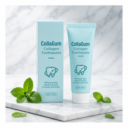 ¡NUEVA PRESENTACIÓN! COLLAGUM | Pasta Dental de Colágeno para Fortalecer Encías y Esmalte