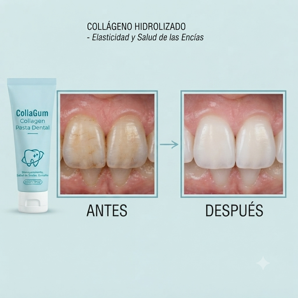¡NUEVA PRESENTACIÓN! COLLAGUM | Pasta Dental de Colágeno para Fortalecer Encías y Esmalte