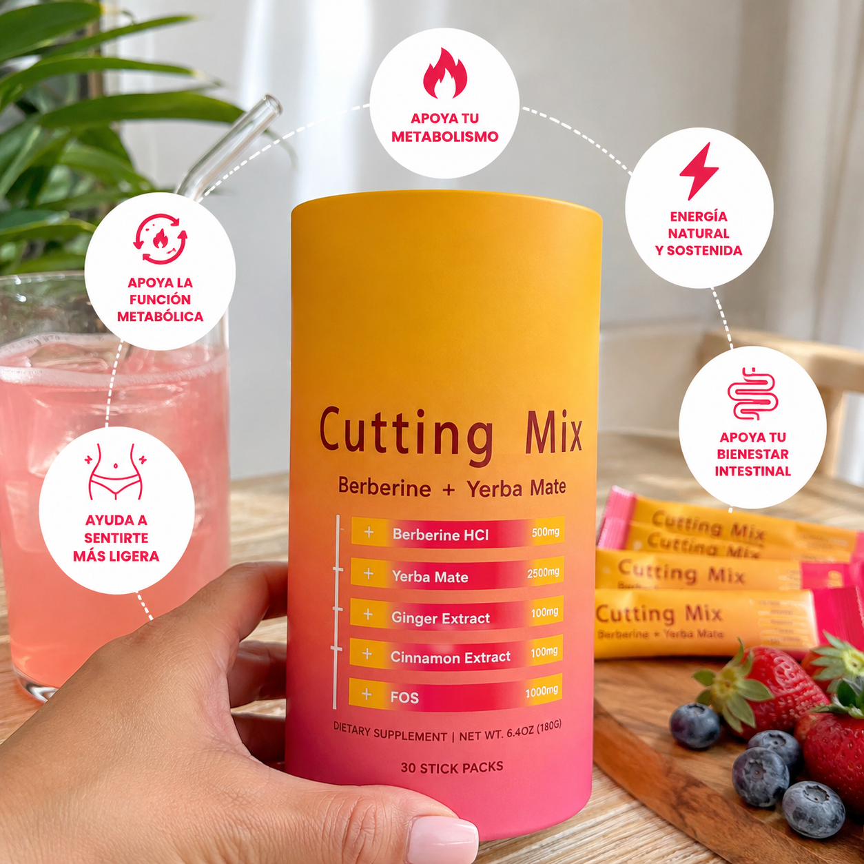 ¿Hinchada y sin energía? Descubre Cutting Mix.
