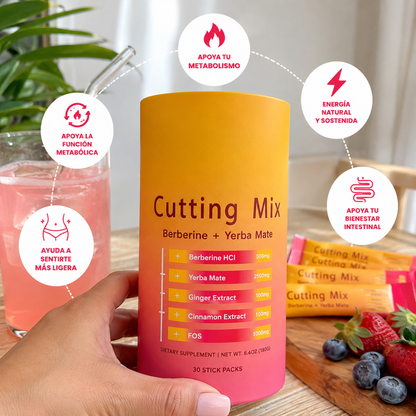 ¿Hinchada y sin energía? Descubre Cutting Mix.